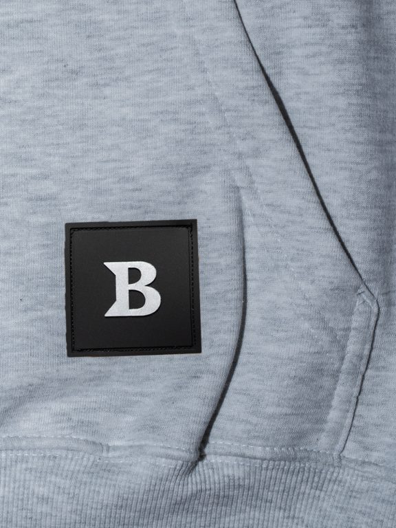 Belmez Grey Hood Front label