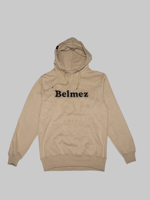 Belmez Sand Hoodie Front 22